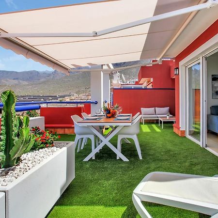 Wonderful View, Huge Terrace Solarium, Private Parking Apartment Costa Adeje  Exterior photo